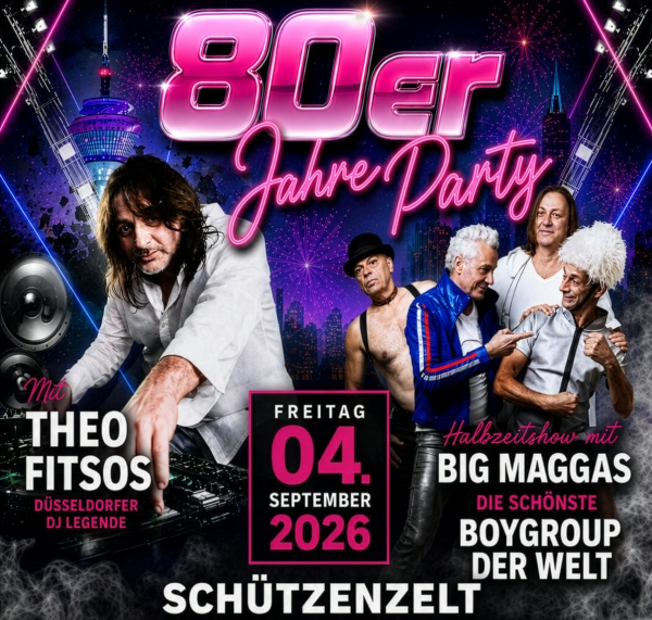Partypack 2026 mit Stehtisch